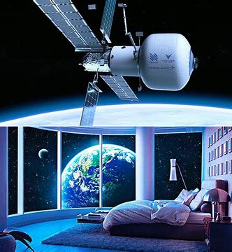 space hotel room
