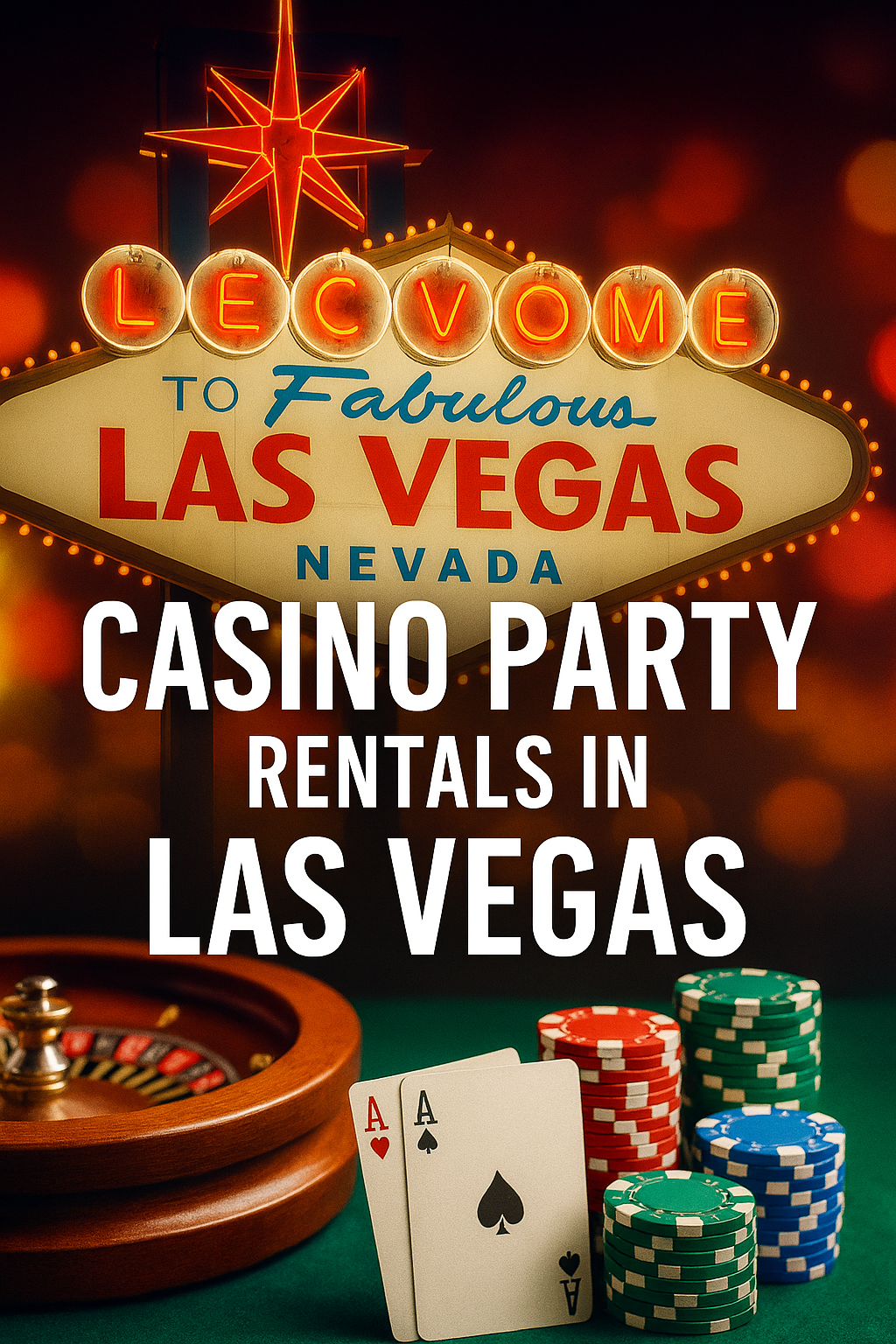 Casino Party Rentals in Las Vegas – Now Available!
