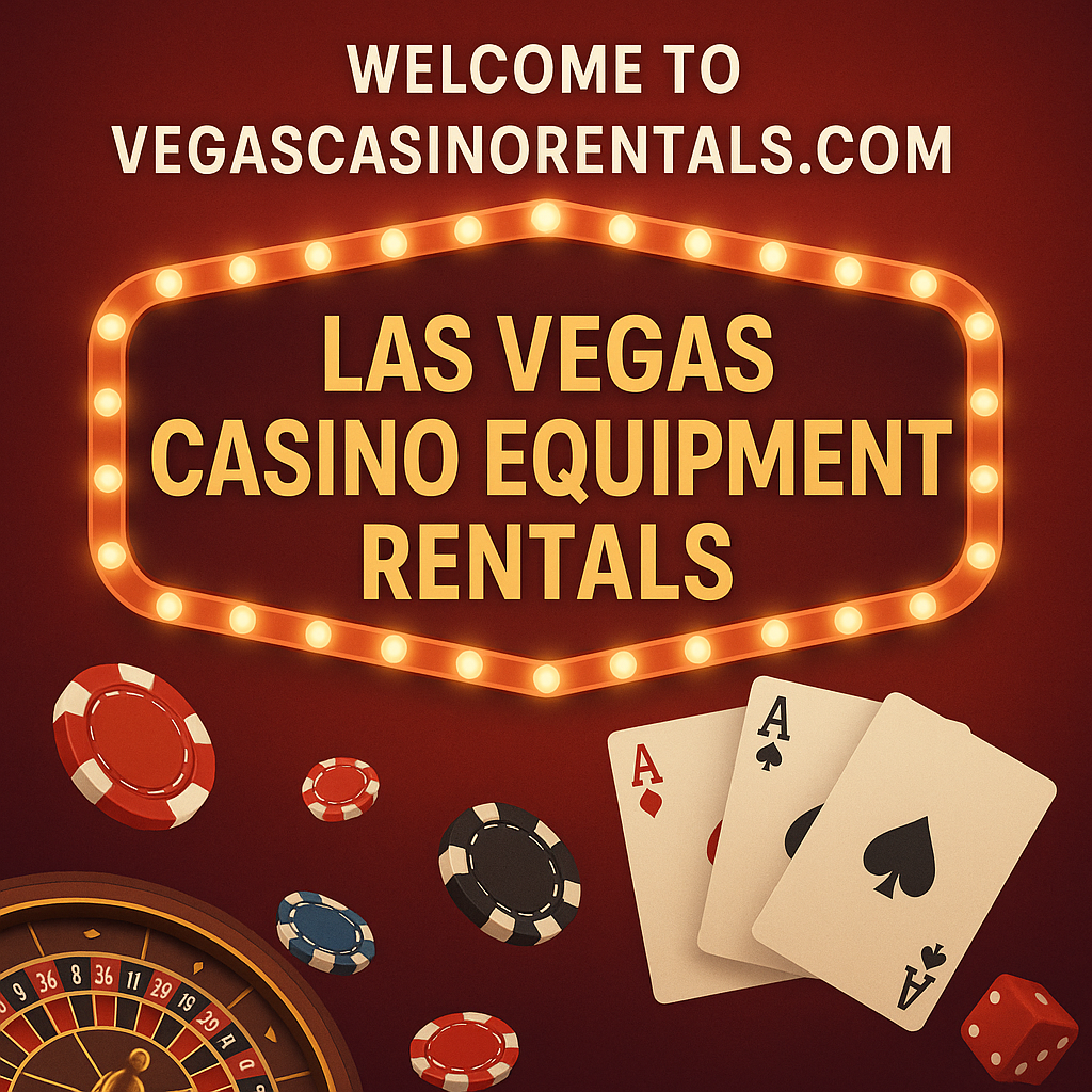 Bringing the Vegas Table Home: Welcome to VegasCasinoRentals.com